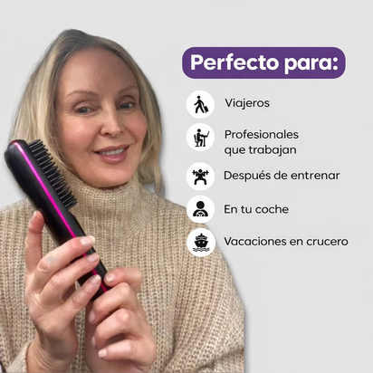 Cepillo Alisador Portátil GoBrush™