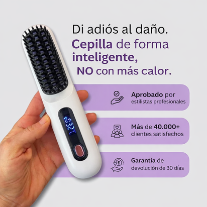 Cepillo Alisador Portátil GoBrush™