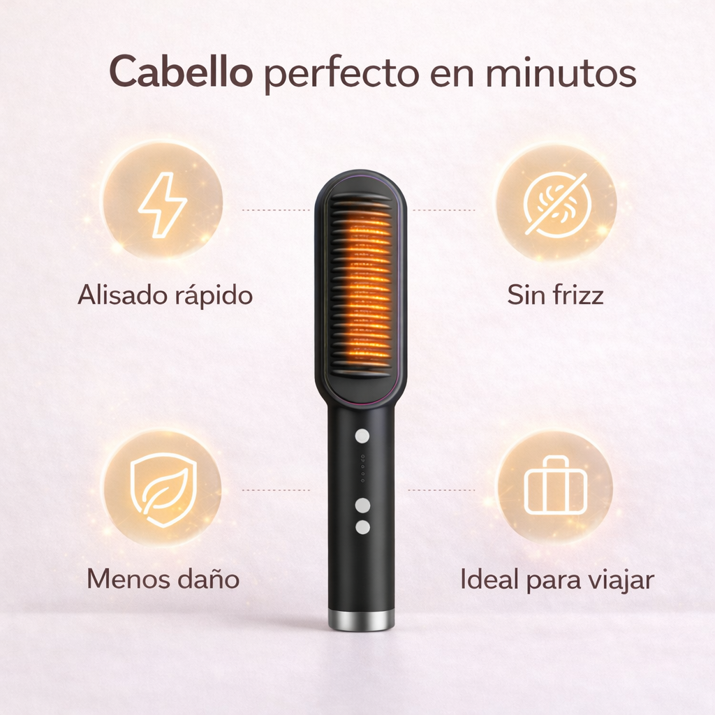 Cepillo Alisador Instantáneo